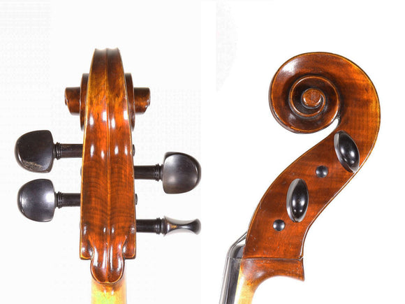 Ivan Dunov CL402 Superior Cello, intermediate, middle level, luthier, Eastman, China, professionally adjusted at Teo Musical Instruments London Ontario Canada