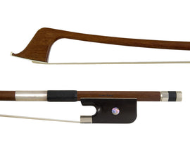 Joseph Richter Better Quality Brazilwood Round Double French style Bass Bow, beginner, student, Dorfler, hand-picked and inspected by TEO musical Instruments, London Ontario
