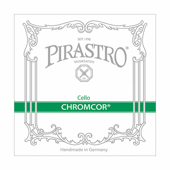 Chromcor Cello Strings, full size, 4/4, 3/4, 1/2, 1/4, 1/8, hand-picked and inspected by Violins and such, with TEO musical Instruments, London Ontario Canada
