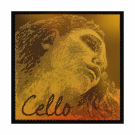 Evah Pirazzi Gold Cello Strings, full size, 4/4, 3/4, 1/2, 1/4, 1/8, hand-picked and inspected by Violins and such, with TEO musical Instruments, London Ontario Canada