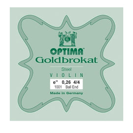 Goldbrokat Original - Ex"Lanzner" Violin E-String, Optima, Germany, hand-picked and inspected by Violins and such, with TEO musical Instruments, London Ontario Canada
