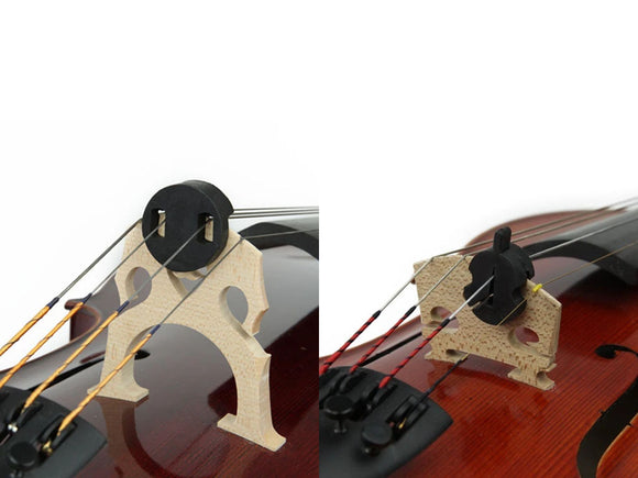 Tourte Round and Viol shape Rubber Mutes, Round, Viol, one hole, two holes, USA, rubber mute, hand-picked and inspected by Violins and such, with TEO musical Instruments, London Ontario Canada