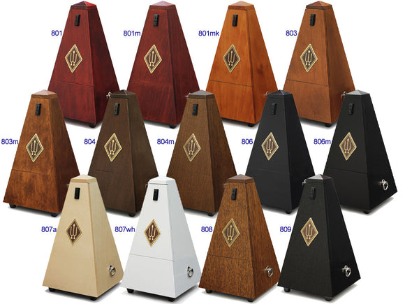 Maezel Mechanical Wood-shell Pyramid Metronomes