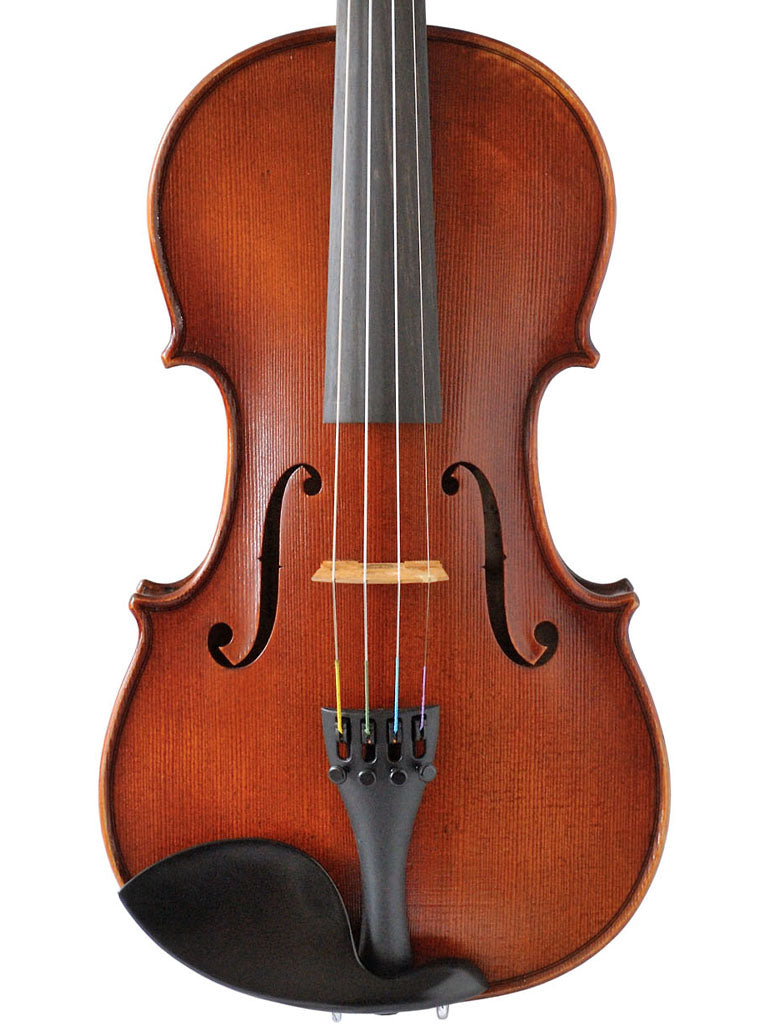 Gewa Germania 10 Rome Antiqued Violin, front angle, adjusted at TEO musical Instruments