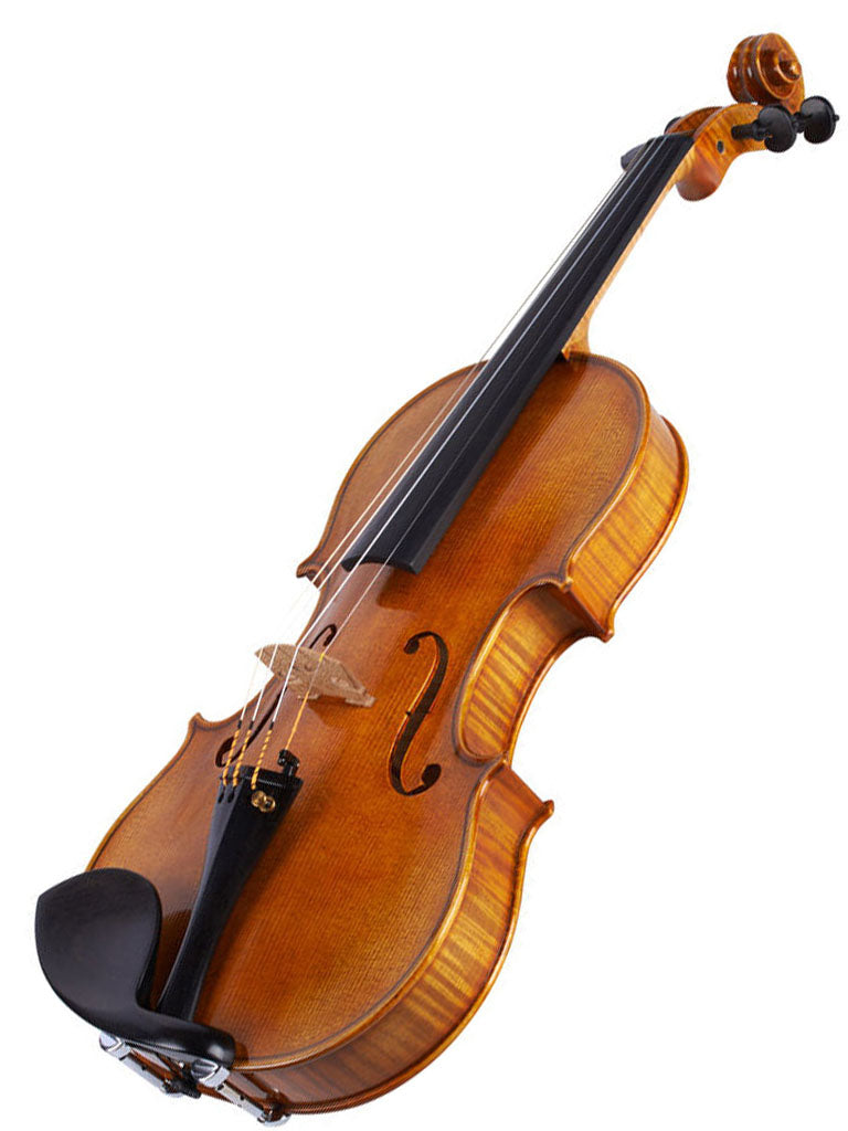 Heffler 705 Advanced Violin, front angle, adjusted at TEO musical Instruments