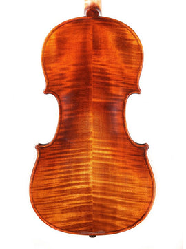 Andreas Eastman VL305 Violin, back angle, adjusted at TEO musical InstrumentsAndreas Eastman VL305 Violin, beginner level, entry, Eastman, , China, professionally adjusted at Teo Musical Instruments London Ontario Canada