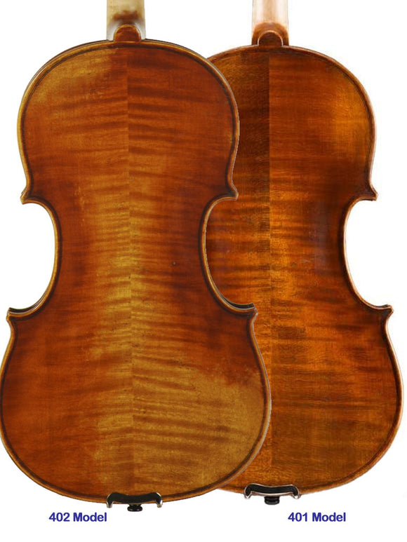 Ivan Dunov Standard VL401 and Upgraded VL402 Violins, adjusted at TEO musical Instruments