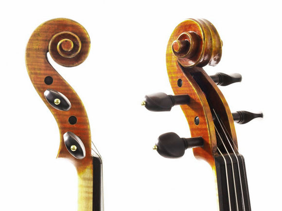 Wilhelm Klier 702 Viola, master, luthier, ebony, solid wood, 15", 15.5", 16", 16.5" size, beginner level, entry, Eastman, , China, professionally adjusted at Teo Musical Instruments London Ontario Canada