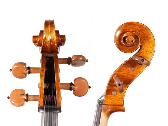 Pietro Lombardi CL502 Cello, intermediate, middle level, luthier, Eastman, China, professionally adjusted at Teo Musical Instruments London Ontario Canada