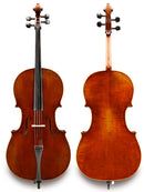 Rudoulf Doetsch CL701 Cello, intermediate, middle level, luthier, Eastman, China, professionally adjusted at Teo Musical Instruments London Ontario Canada