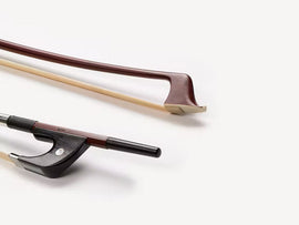 Brazilwood Round German style Double Bass Bow, beginner, student, Eastman, hand-picked and inspected by TEO musical Instruments, London Ontario