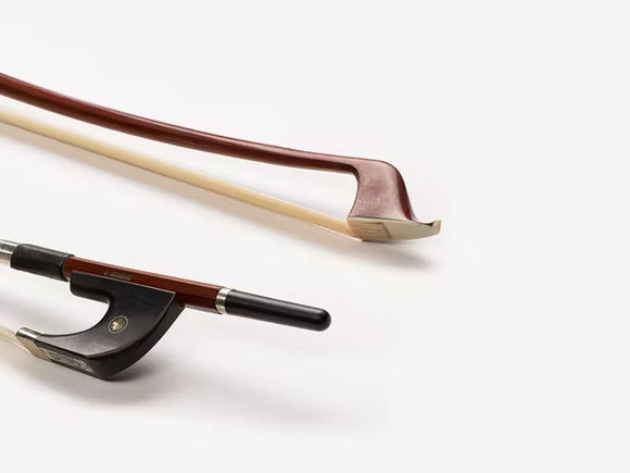 Brazilwood Octagonal German style Double Bass Bow, beginner, student, Eastman, hand-picked and inspected by TEO musical Instruments, London Ontario
