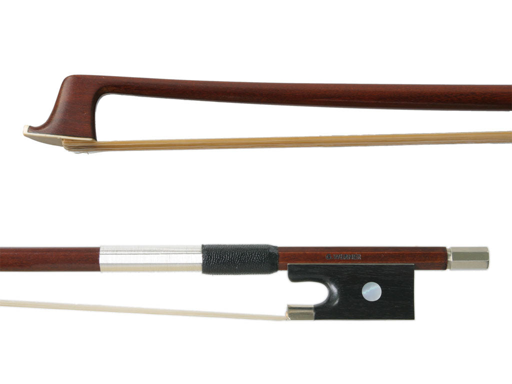 G. Werner Good Quality Pernambuco Round Violin Bow, beginner, student, entry level, Dorfler, hand-picked and inspected by TEO musical Instruments, London Ontario