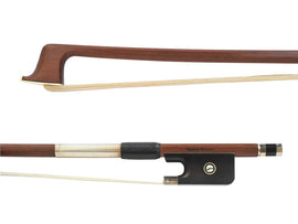 Joseph Richter Fine Quality Silver Mounted Brazilwood Octagonal Viola Bow, beginner, student, entry level, Dorfler, hand-picked and inspected by TEO musical Instruments, London Ontario