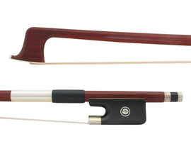 G. Werner Fine Quality Silver Mounted Pernambuco Octagonal Viola Bow, beginner, student, entry level, Dorfler, hand-picked and inspected by TEO musical Instruments, London Ontario