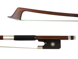 Joseph Richter Fine Quality Silver Mounted Brazilwood Octagonal Cello Bow, beginner, student, Dorfler, hand-picked and inspected by TEO musical Instruments, London Ontario