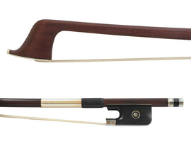 G. Werner Fine Quality Silver Mounted Pernambuco Octagonal Cello Bow, beginner, student, entry level, Dorfler, hand-picked and inspected by TEO musical Instruments, London Ontario