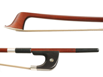 G. Werner Better Quality Pernambuco Octagonal German Style Double Bass Bow, beginner, student, entry level, Dorfler, hand-picked and inspected by TEO musical Instruments, London Ontario