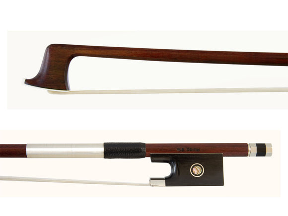 W.E. Dorfler Pernambuco Octagonal #19a Viola Bow, Germany, intermediate, middle level, medium, Better student, hand-picked and inspected by TEO musical Instruments, London Ontario Canada