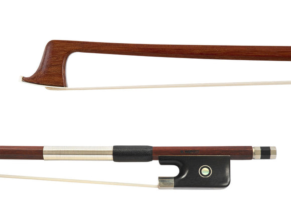 W.E. Dorfler Octagonal Pernambuco Viola Bow, Germany, intermediate, middle level, medium, Better student, hand-picked and inspected by TEO musical Instruments, London Ontario Canada