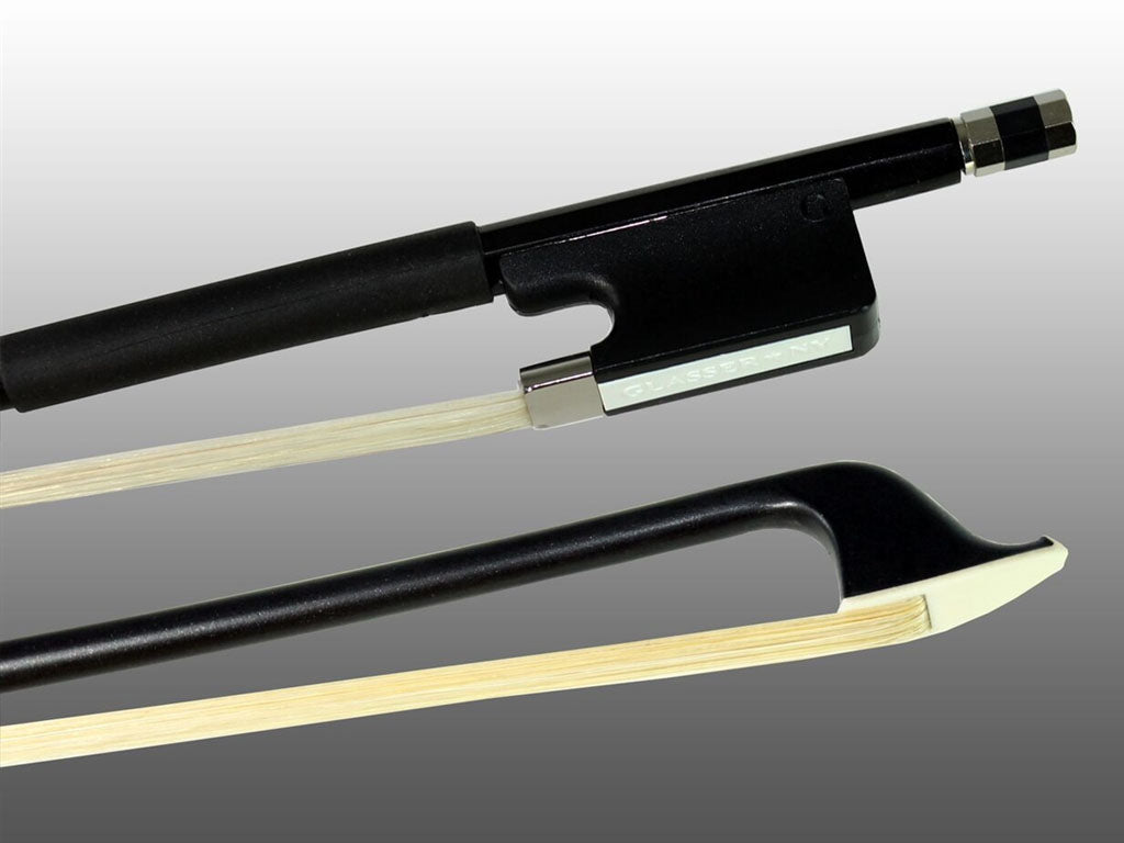 Glasser Fiberglass 401H-series Cello Bow, U.S.A., intermediate, middle level, medium, Better student, hand-picked and inspected by TEO musical Instruments, London Ontario Canada