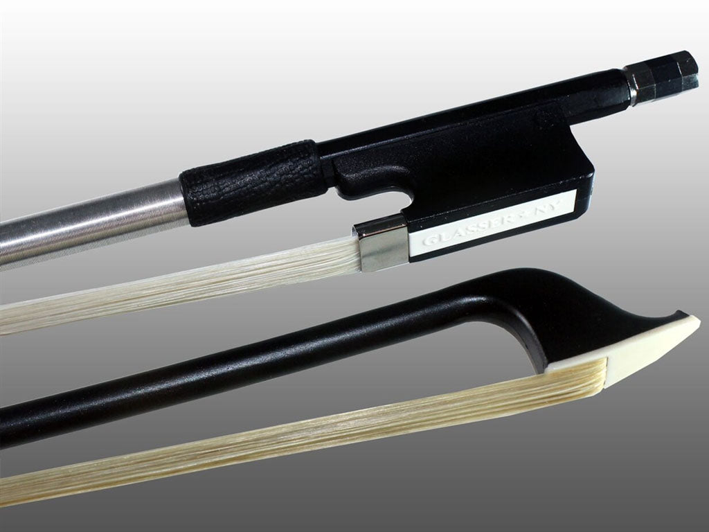 Glasser Fiberglass 303HS-series Cello Bow, U.S.A., intermediate, middle level, medium, Better student, hand-picked and inspected by TEO musical Instruments, London Ontario Canada