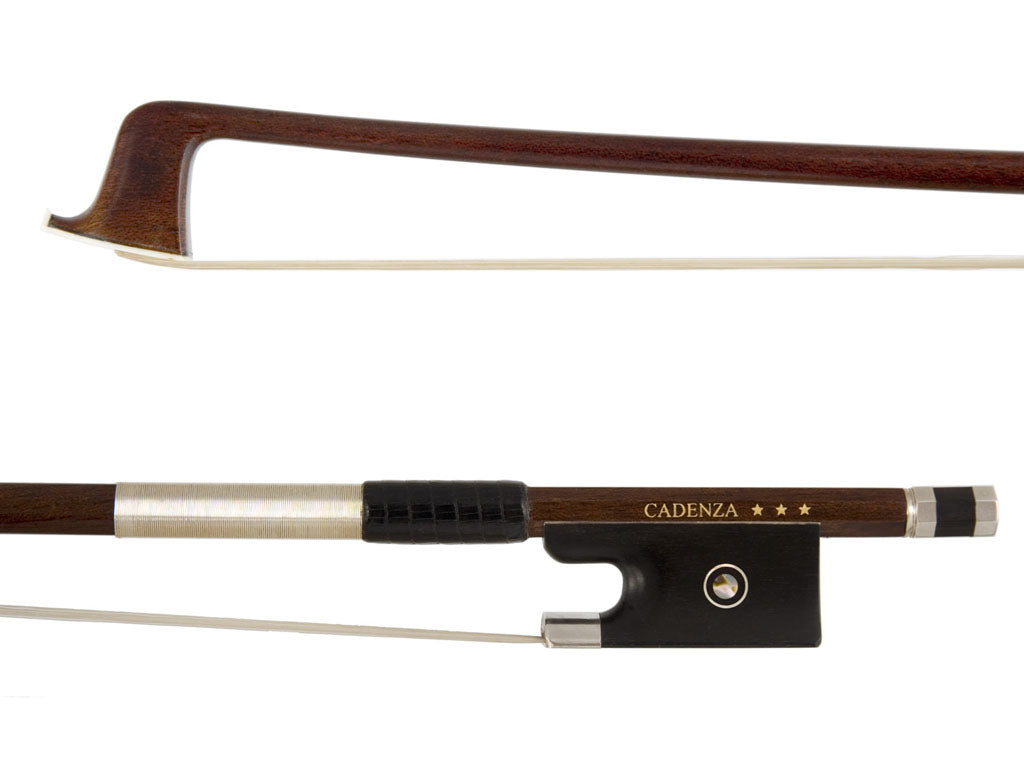 Cadenza *** Pernambuco veneered Carbonfiber BL305 Round Violin Bow, beginner, student, Eastman, hand-picked and inspected by TEO musical Instruments, London Ontario