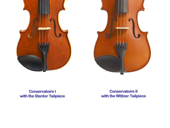 Conservatoire I (1550) and Conservatoire II (1560) Violin Outfits, Stentor, professionally adjusted at Teo Musical Instruments workshop