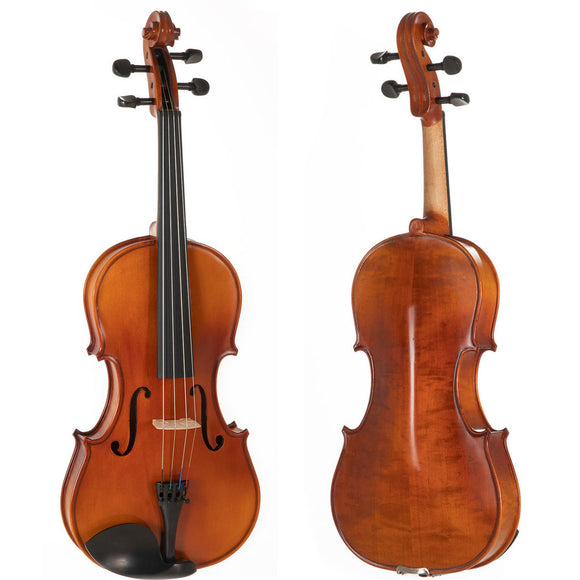 Gewa Pure EW Viola Outfit, ebony, solid wood, 15", 15.5", 16" size, beginner level, entry, Gewa, professionally adjusted at Teo Musical Instruments London Ontario Canada
