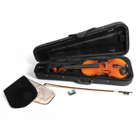 Gewa Pure EW Viola Outfit, ebony, solid wood, 15", 15.5", 16" size, beginner level, entry, Gewa, professionally adjusted at Teo Musical Instruments London Ontario Canada