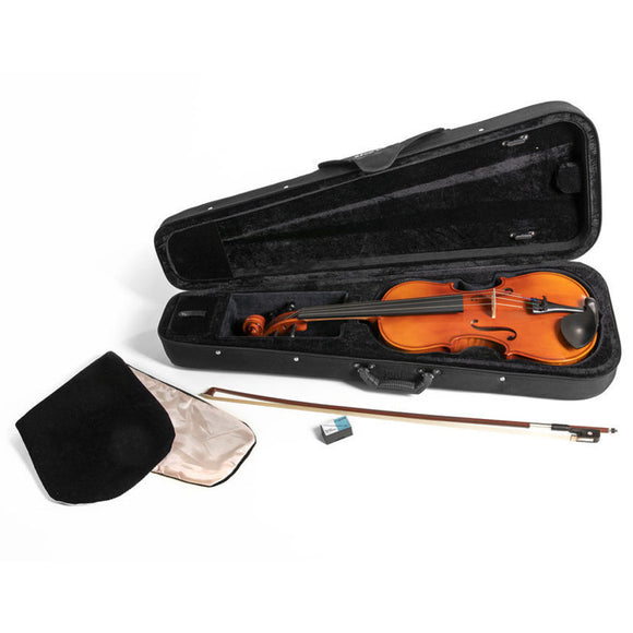 Gewa Pure EW Viola Outfit, ebony, solid wood, 15", 15.5", 16" size, beginner level, entry, Gewa, professionally adjusted at Teo Musical Instruments London Ontario Canada