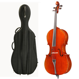Vincenzo Bellini VB-303 Cello Outfit, Primo, China, Beginner, professionally adjusted at Teo Musical Instruments London Ontario Canada, Violins and such