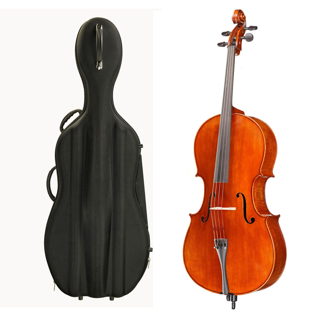 Vincenzo Bellini VB-304 Cello Outfit, Primo, China, Beginner, professionally adjusted at Teo Musical Instruments London Ontario Canada, Violins and such