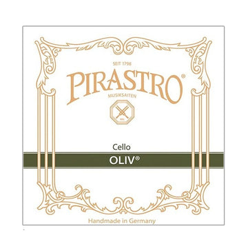 Oliv Cello Strings, Gut core, Pirastro, Germany, full size, 4/4, hand-picked and inspected by Violins and such, with TEO musical Instruments, London Ontario Canada