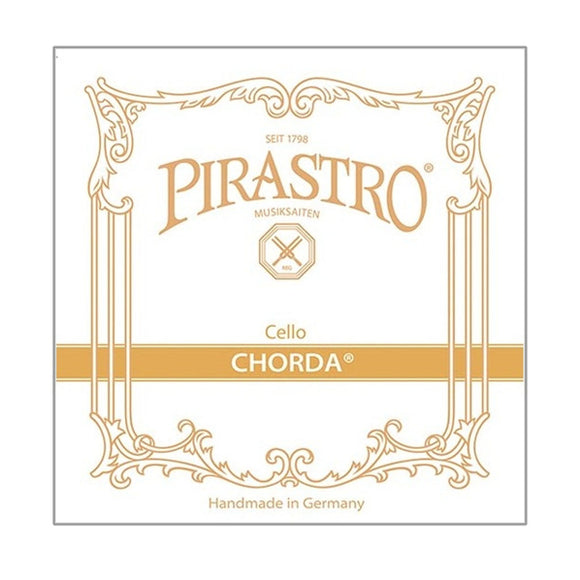 Chorda Cello Strings, Gut core, Pirastro, Germany, full size, 4/4, hand-picked and inspected by Violins and such, with TEO musical Instruments, London Ontario Canada
