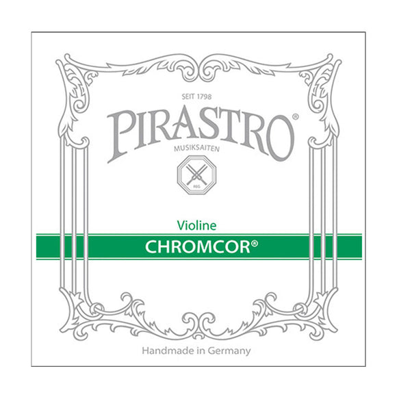 Chromcor Violin Strings, Germany, full size, 4/4, 3/4, 1/2, 1/4, 1/8, hand-picked and inspected by Violins and such, with TEO musical Instruments, London Ontario Canada