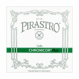 Chromcor Plus Cello Strings, full size, 4/4, 3/4, 1/2, 1/4, 1/8, hand-picked and inspected by Violins and such, with TEO musical Instruments, London Ontario Canada