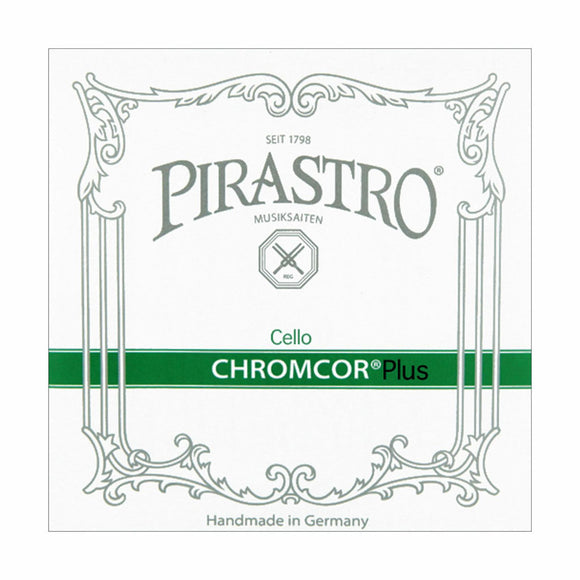 Chromcor Plus Cello Strings, full size, 4/4, 3/4, 1/2, 1/4, 1/8, hand-picked and inspected by Violins and such, with TEO musical Instruments, London Ontario Canada
