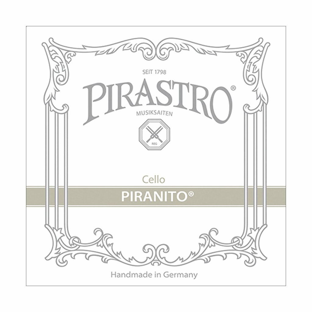 Piranito Cello Strings, full size, 4/4, 3/4, 1/2, 1/4, 1/8, hand-picked and inspected by Violins and such, with TEO musical Instruments, London Ontario Canada