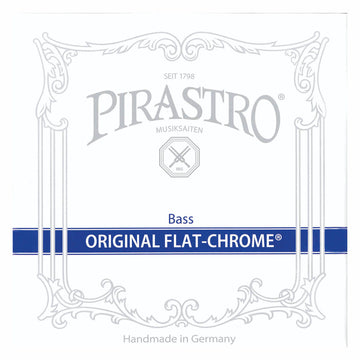 Flat-Chromesteel Original Double Bass Strings, full size, 4/4, 3/4, 1/2, 1/4, 1/8, hand-picked and inspected by Violins and such, with TEO musical Instruments, London Ontario Canada