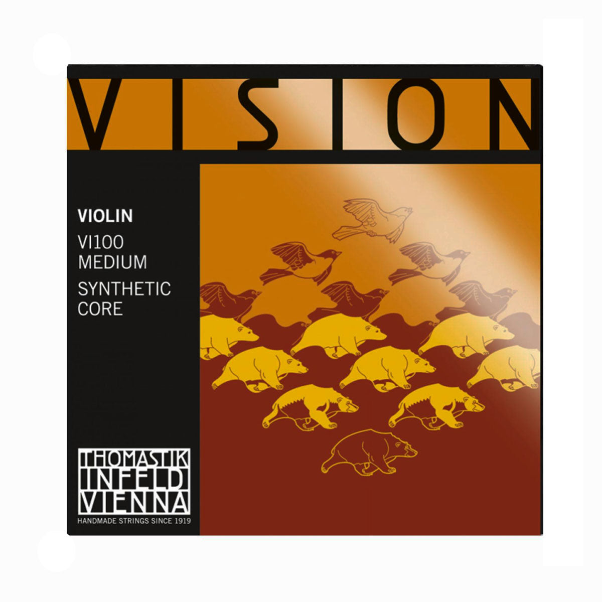 Vision Violin Strings, Thomastik Infeld, Austria, full size, 4/4, 3/4, 1/2, 1/4, 1/8, 1/16, hand-picked and inspected by Violins and such, with TEO musical Instruments, London Ontario Canada