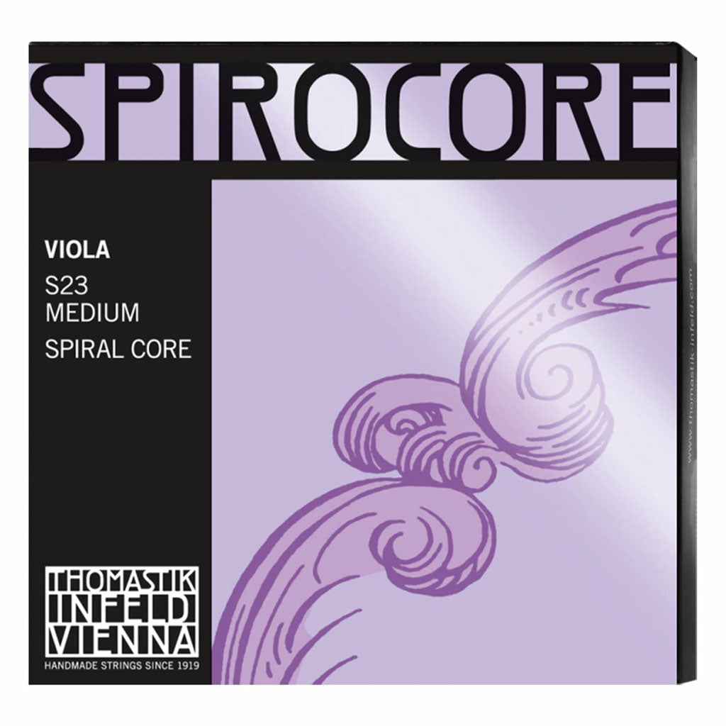 Spirocore Viola Strings, Thomastik Infeld, Austria, full size, 4/4, 3/4, 1/2, 1/4, 1/8, 1/16, hand-picked and inspected by Violins and such, with TEO musical Instruments, London Ontario Canada