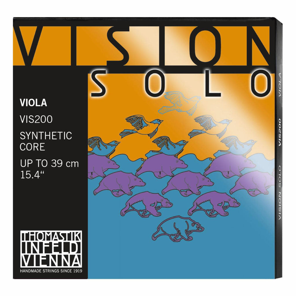 Vision Solo Strings, Thomastik Infeld, Austria, full size, 4/4, 3/4, 1/2, 1/4, 1/8, 1/16, hand-picked and inspected by Violins and such, with TEO musical Instruments, London Ontario Canada