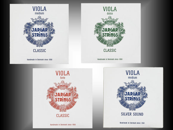 Jargar Classic Viola Strings, Denmark, full size, 15", hand-picked and inspected by Violins and such, with TEO musical Instnruments, London Ontario Canada