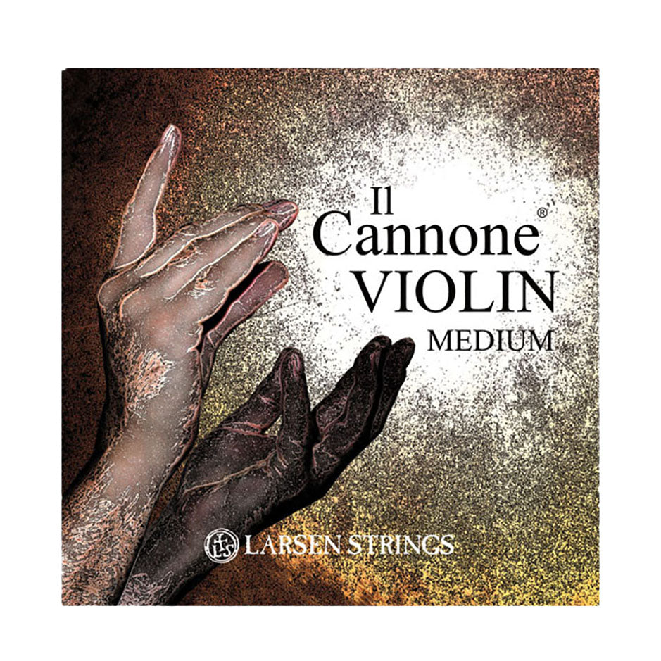 Il Cannone Violin strings, Larsen, Denmark, full size, 4/4, 3/4, 1/2, 1/4, 1/8, 1/16, hand-picked and inspected by Violins and such, with TEO musical Instruments, London Ontario Canada