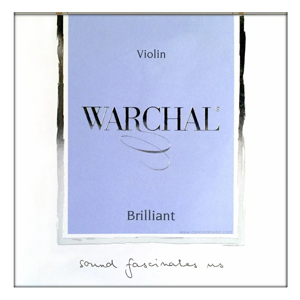 Brilliant Violin Strings, Warchal, Slovakia, full size, 4/4, 3/4, 1/2, 1/4, 1/8, 1/16, hand-picked and inspected by Violins and such, with TEO musical Instruments, London Ontario Canada