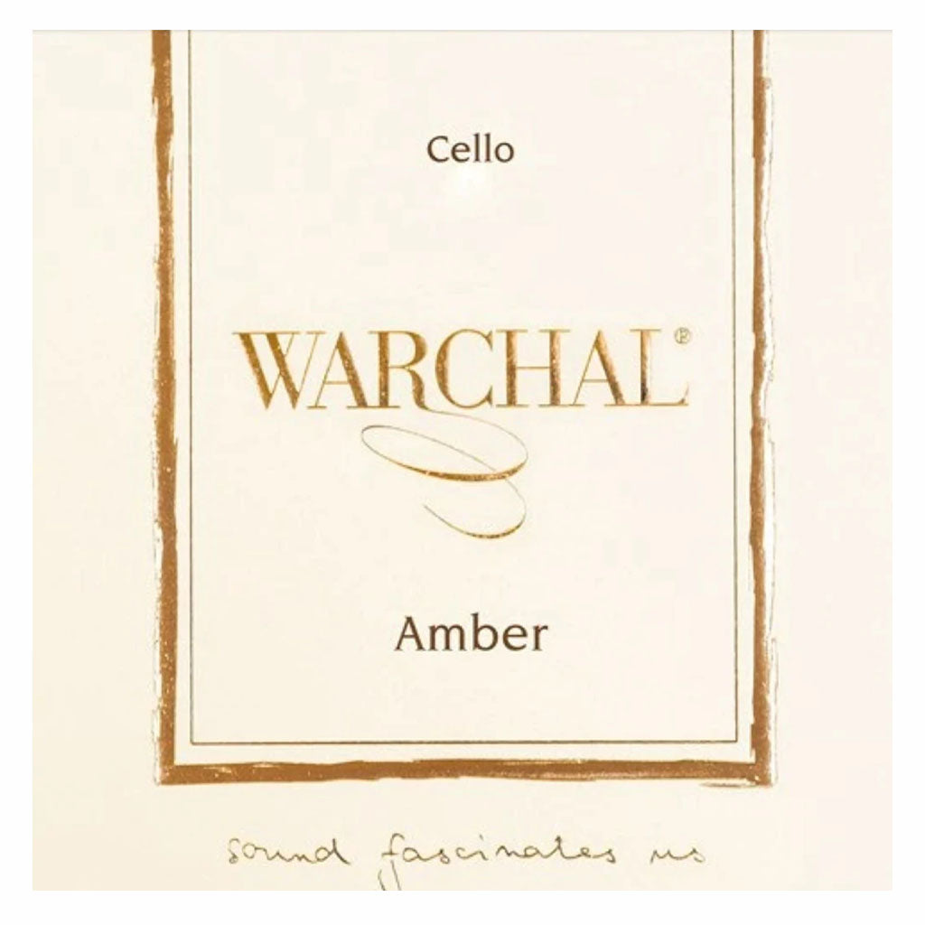 Amber Cello Strings, Warchal, Slovakia, full size, 4/4, 3/4, 1/2, 1/4, 1/8, 1/16, hand-picked and inspected by Violins and such, with TEO musical Instruments, London Ontario Canada