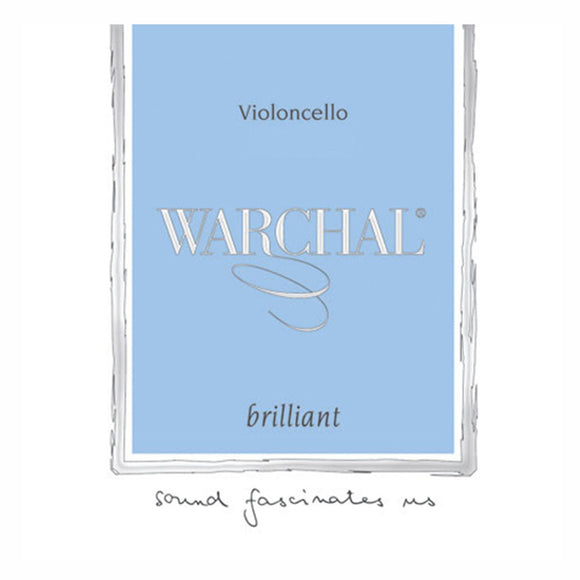 Brilliant Cello  Strings, Warchal, Slovakia, full size, 4/4, 3/4, 1/2, 1/4, 1/8, 1/16, hand-picked and inspected by Violins and such, with TEO musical Instruments, London Ontario Canada