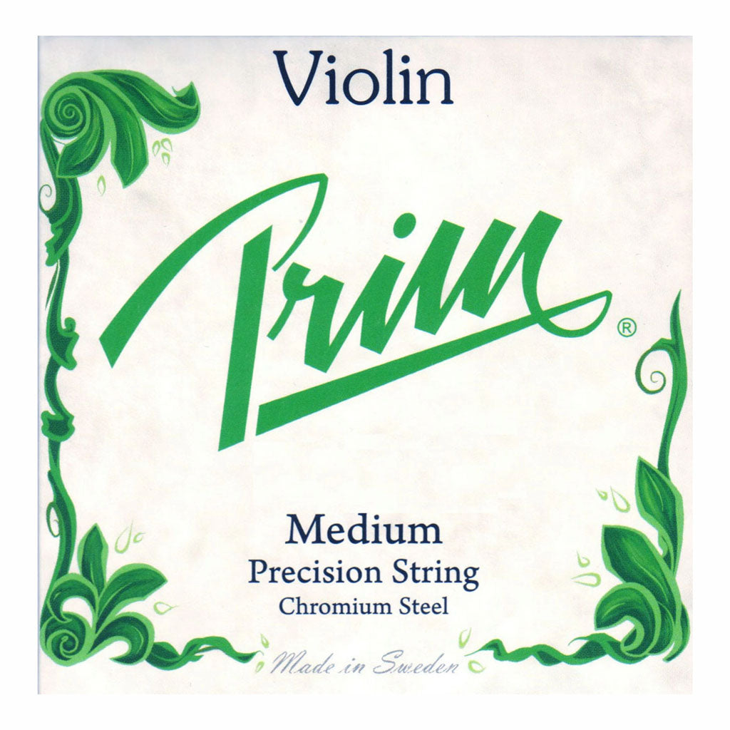 Prim Violin Strings, Prim, Sweden, full size, 4/4, 3/4, 1/2, 1/4, 1/8, 1/16, hand-picked and inspected by Violins and such, with TEO musical Instruments, London Ontario Canada