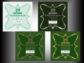 Goldbrokat Premium Steel- Ex"Lanzner" Violin E-String, Optima, Germany, hand-picked and inspected by Violins and such, with TEO musical Instruments, London Ontario Canada